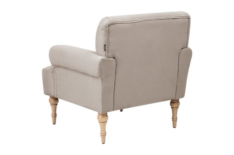 Lenestol Fredros - Taupe, lyst tre - Møbler - Stoler - Lenestoler