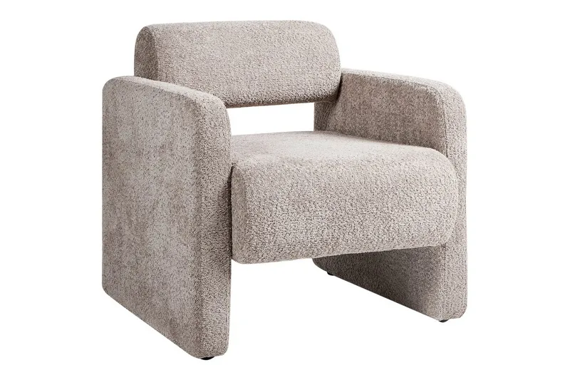 Lenestol Hallsberg - Beige - Møbler - Stoler - Lenestoler