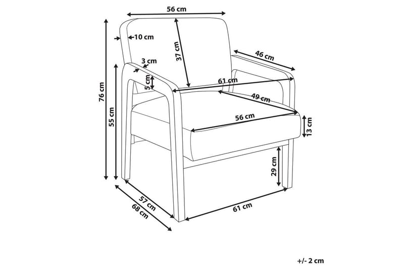 Lenestol Hjo - Møbler - Stoler - Lenestoler
