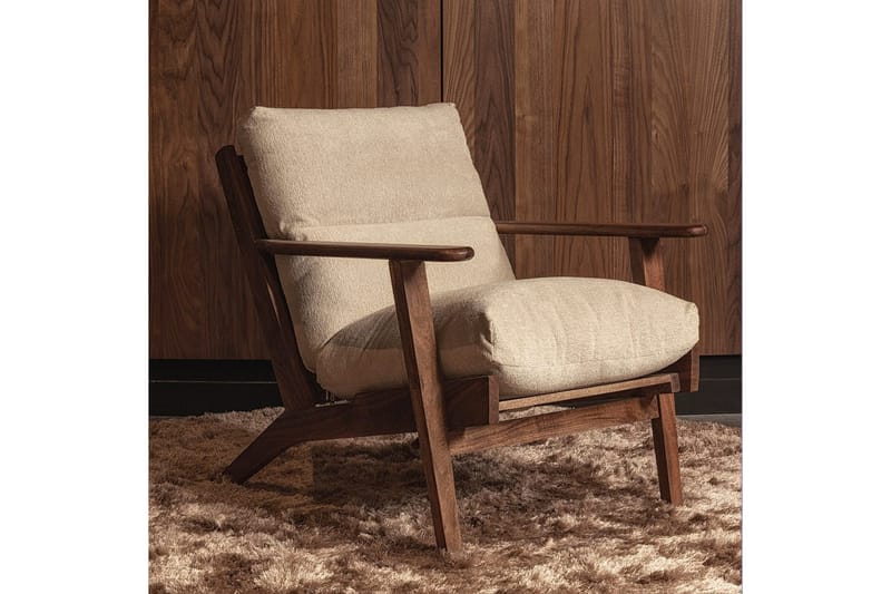 Lenestol Houston - Naturlig - Møbler - Stoler - Lenestoler