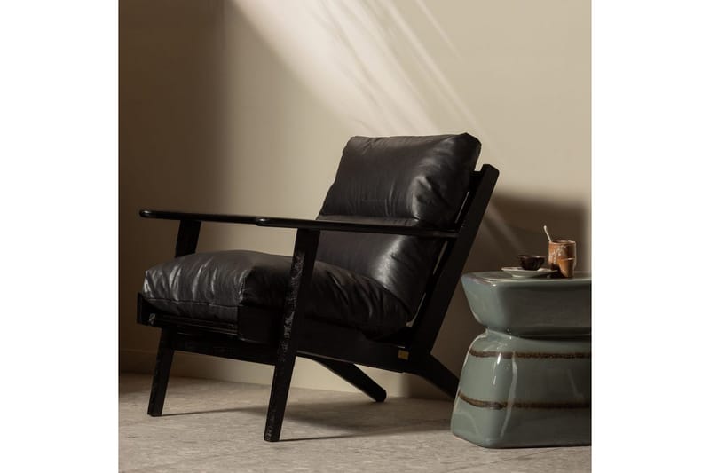 Lenestol Houston - Svart - Møbler - Stoler - Lenestoler