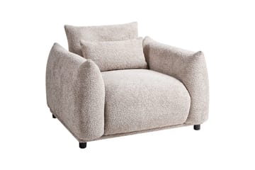 Lenestol Jamsa - Beige, svart - Møbler - Stoler - Lenestoler