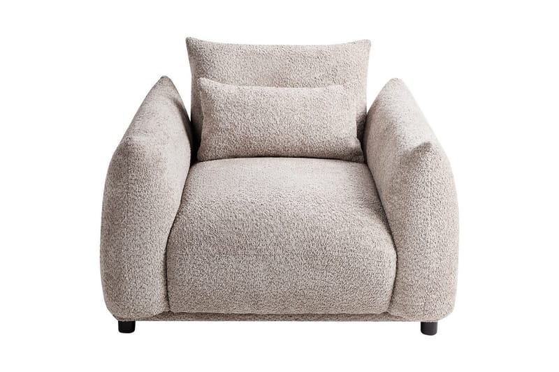 Lenestol Jamsa - Beige, svart - Møbler - Stoler - Lenestoler
