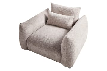Lenestol Jamsa - Beige, svart - Møbler - Stoler - Lenestoler