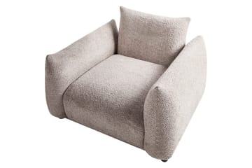 Lenestol Jamsa - Beige, svart - Møbler - Stoler - Lenestoler