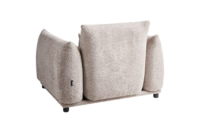 Lenestol Jamsa - Beige, svart - Møbler - Stoler - Lenestoler