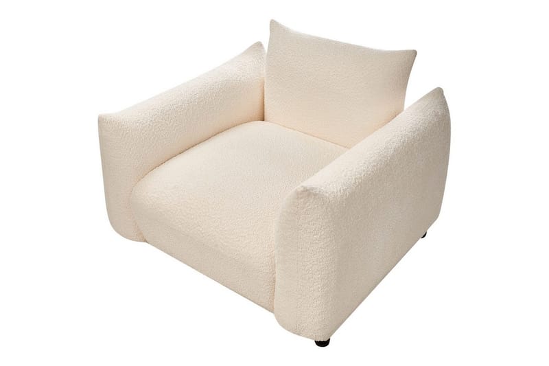 Lenestol Jamsa - Hvit, Svart - Møbler - Stoler - Lenestoler