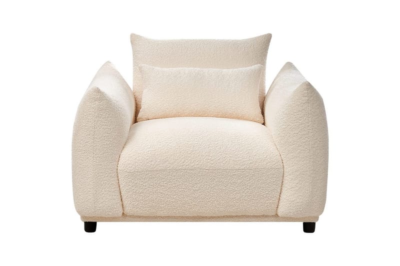 Lenestol Jamsa - Hvit, Svart - Møbler - Stoler - Lenestoler