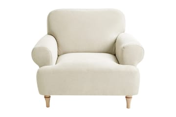 Lenestol Kiberg - Beige, Lys Tre - Møbler - Stoler - Lenestoler