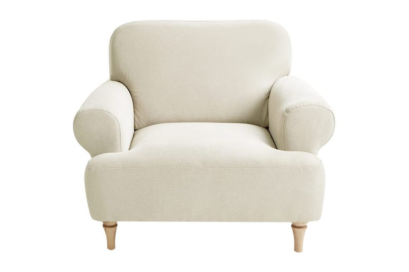 Lenestol Kiberg - Beige, Lys Tre - Møbler - Stoler - Lenestoler