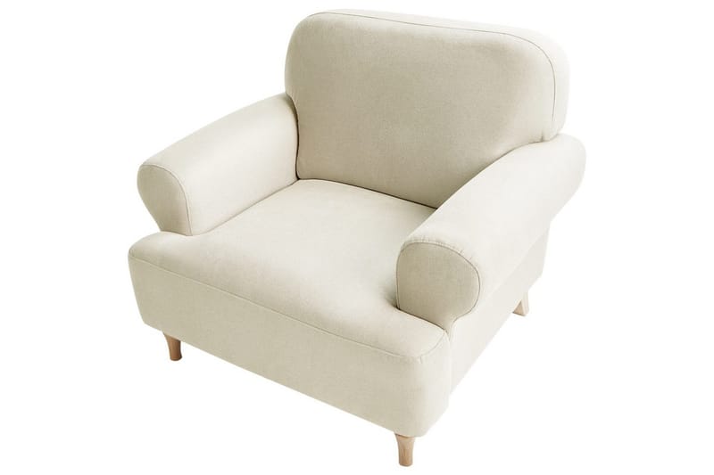 Lenestol Kiberg - Beige, Lys Tre - Møbler - Stoler - Lenestoler