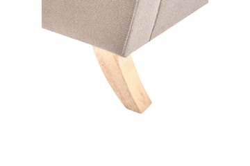 Lenestol Kiberg - Taupe, lyst tre - Møbler - Stoler - Lenestoler