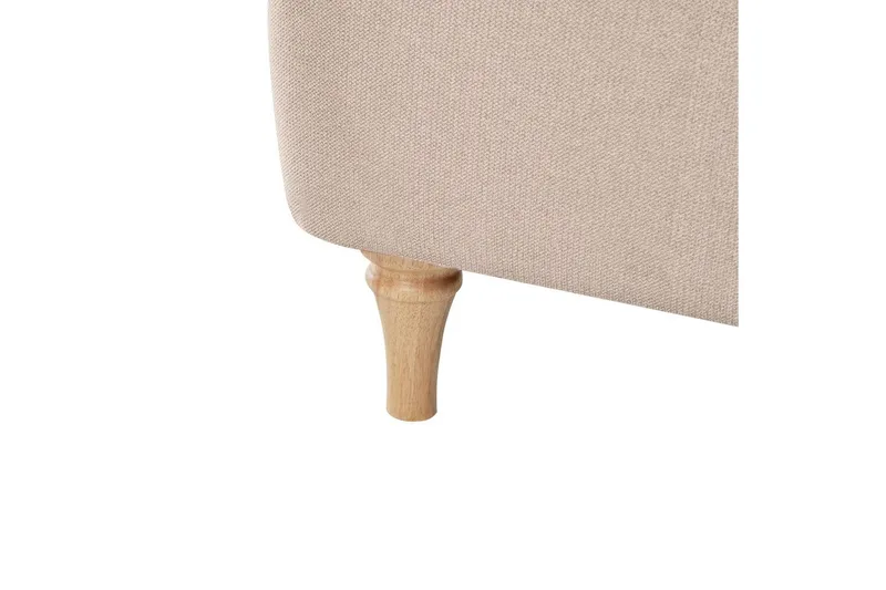 Lenestol Kiberg - Taupe, lyst tre - Møbler - Stoler - Lenestoler