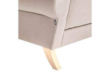 Lenestol Kiberg - Taupe, lyst tre - Møbler - Stoler - Lenestoler