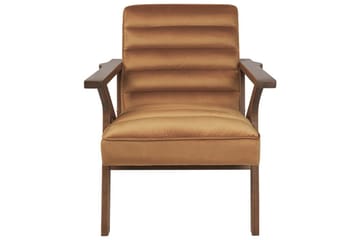 Lenestol Kisa - Brunt, mørkt tre - Møbler - Stoler - Lenestoler