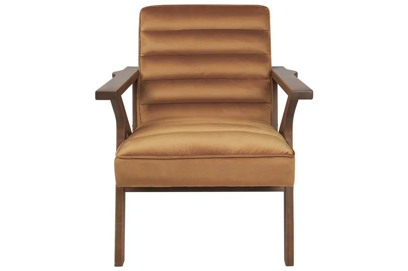 Lenestol Kisa - Brunt, mørkt tre - Møbler - Stoler - Lenestoler