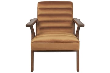 Lenestol Kisa - Brunt, mørkt tre - Møbler - Stoler - Lenestoler