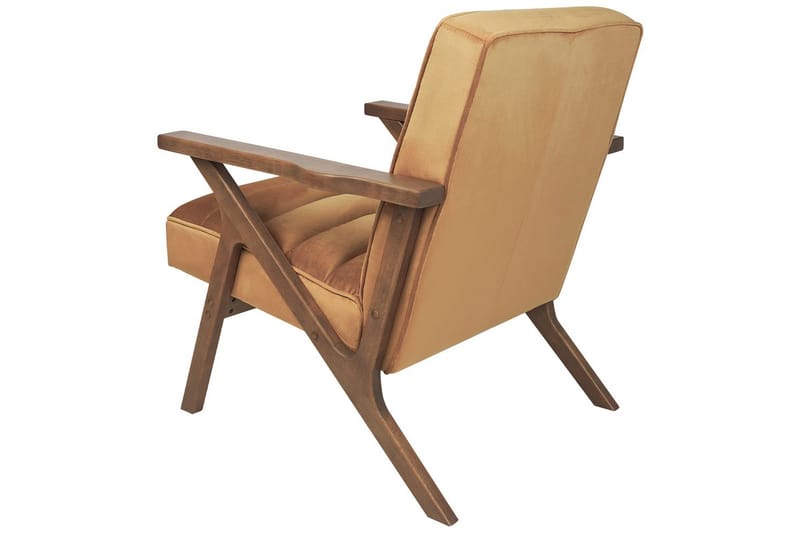 Lenestol Kisa - Brunt, mørkt tre - Møbler - Stoler - Lenestoler