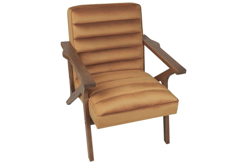 Lenestol Kisa - Brunt, mørkt tre - Møbler - Stoler - Lenestoler