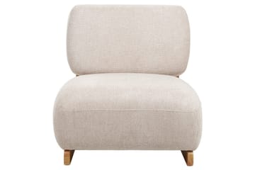 Lenestol Kokkola - Beige, lyst tre - Møbler - Stoler - Lenestoler
