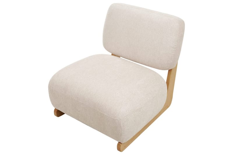 Lenestol Kokkola - Beige, lyst tre - Møbler - Stoler - Lenestoler