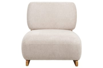 Lenestol Kokkola - Beige, lyst tre - Møbler - Stoler - Lenestoler