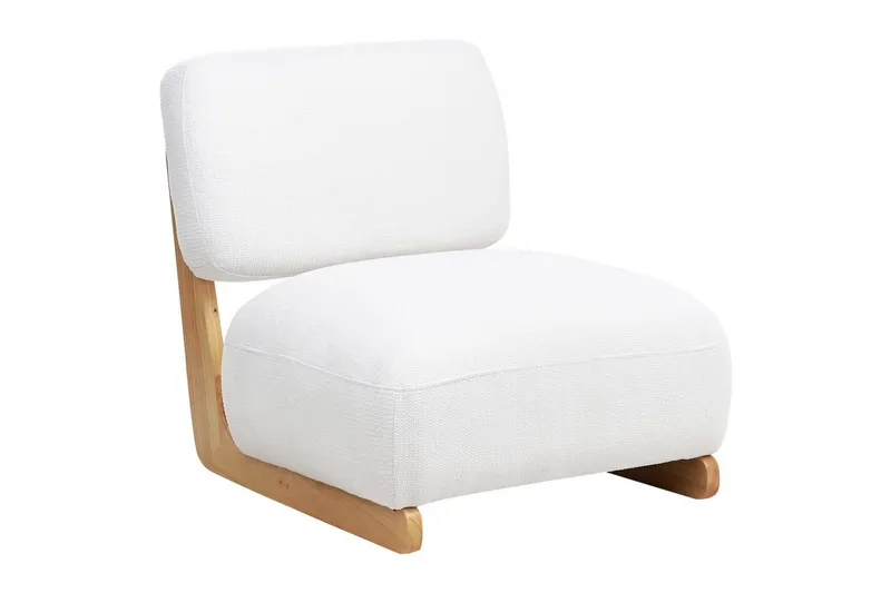 Lenestol Kokkola, Hvit, lyst tre