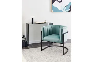 Lenestol Larvik II Grønn/svart - Grønn/svart - Møbler - Stoler - Lenestoler