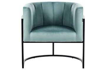 Lenestol Larvik II Grønn/svart - Grønn/svart - Møbler - Stoler - Lenestoler