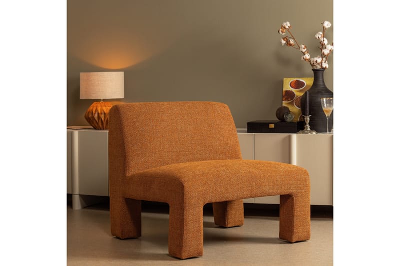 Lenestol Lavid - Ginger - Møbler - Stoler - Lenestoler