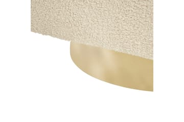 Lenestol Lavik Beige/Gull - Beige/Gull - Møbler - Stoler - Lenestoler