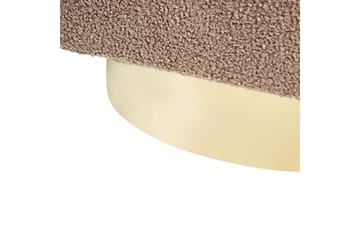 Lenestol Lavik Brun/Gull - Brun/Gull - Møbler - Stoler - Lenestoler