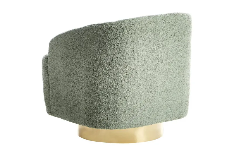 Lenestol Lavik Grønn/gull - Grønn/gull - Møbler - Stoler - Lenestoler