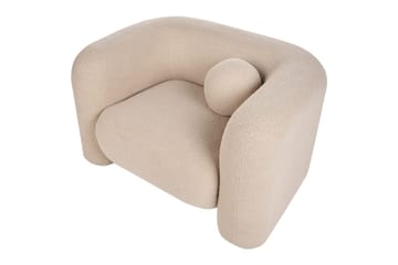 Lenestol Leiren - Beige/Bouclé - Møbler - Stoler - Lenestoler