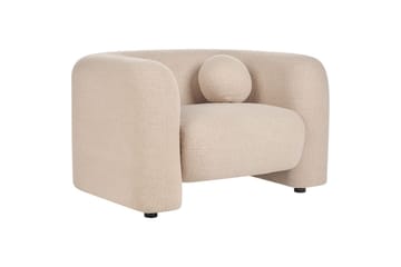 Lenestol Leiren - Beige/Bouclé - Møbler - Stoler - Lenestoler