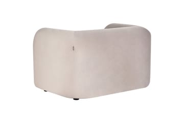 Lenestol Leiren - Taupe/Fløyel - Møbler - Stoler - Lenestoler