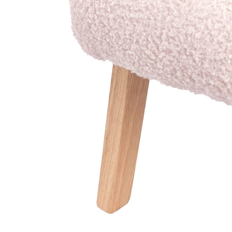 Lenestol Linde - Rosa, lyst tre - Møbler - Stoler - Lenestoler - Sengestol