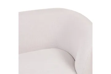Lenestol Loen - Beige, gull/polyester, Beige, gull/Polyester - Møbler - Stoler - Lenestoler