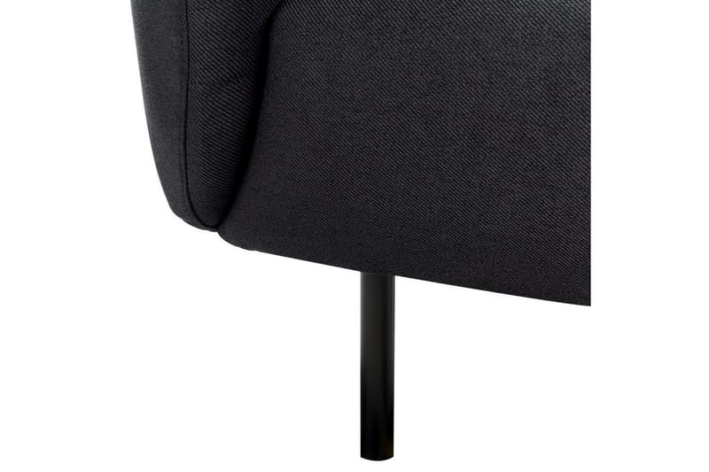 Lenestol Loen - Svart/Polyester - Møbler - Stoler - Lenestoler