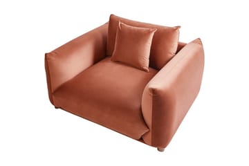 Lenestol Luvos - Brun, mørkt tre - Møbler - Stoler - Lenestoler