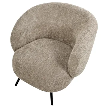 Lenestol Makela - Taupe - Møbler - Stoler - Lenestoler
