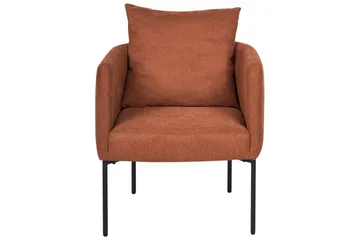 Lenestol Malmos - Gullbrun, svart - Møbler - Stoler - Lenestoler