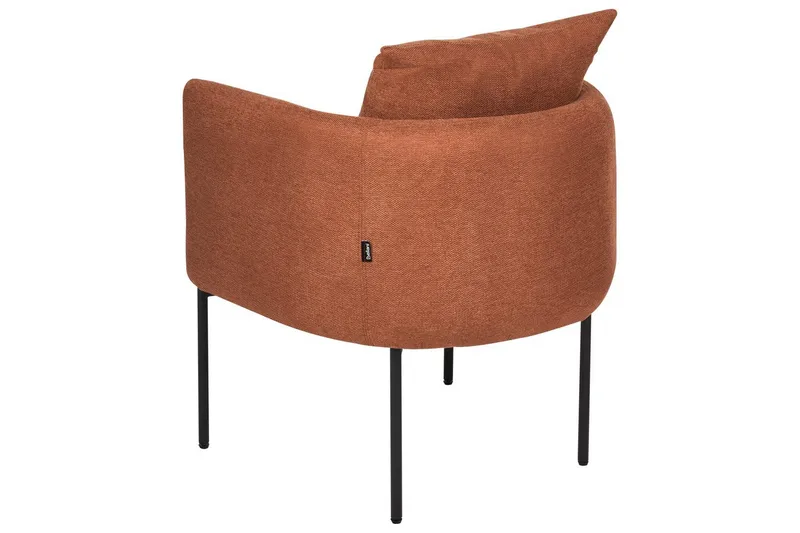 Lenestol Malmos - Gullbrun, svart - Møbler - Stoler - Lenestoler