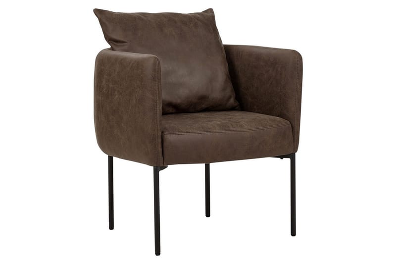 Lenestol Malmos, Mørk brun, svart