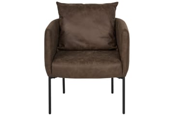 Lenestol Malmos - Mørk brun, svart - Møbler - Stoler - Lenestoler