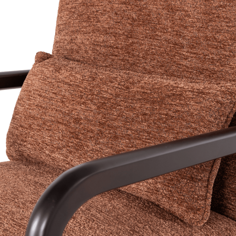 Lenestol Mark - Brun - Møbler - Stoler - Lenestoler