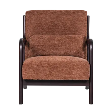 Lenestol Mark - Brun - Møbler - Stoler - Lenestoler