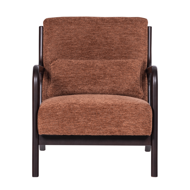 Lenestol Mark - Brun - Møbler - Stoler - Lenestoler