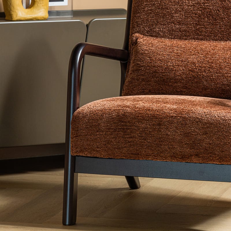 Lenestol Mark - Brun - Møbler - Stoler - Lenestoler