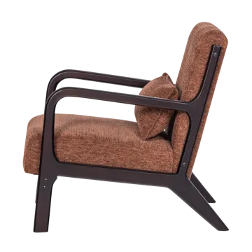 Lenestol Mark - Brun - Møbler - Stoler - Lenestoler